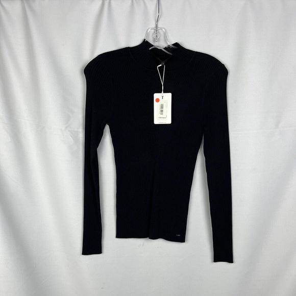 Ted Baker Taralyn High Neck Sweater Knit Black Size 2 Ted, 6 US - Picture 2 of 6